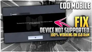 How to fix call of duty mobile not compatible on iPhone 6&iphone 5s!!😱