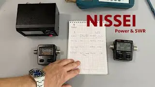 Nissei. Power and VSWR test using the example of DG-503, RS-40, RS-50