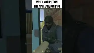 When you put on Apple Vision Pro