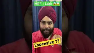 MRF Share Near 1 Lakh - Is it Very Expensive Stock?? If Yes Why or WHY NOT - Follow Valuations