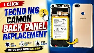 Tecno in6 back panel replacement 