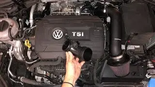 ECS Tuning Turbo Inlet Pipe Install for Mk7 GTI