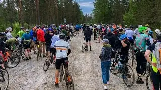 100 км фиксед гира по лесу? Дурак? Гревел Кинг '18