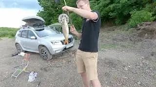 Рыбалка на Амуре в селе Петропавловка. Пытались поймать крупных сазанов.