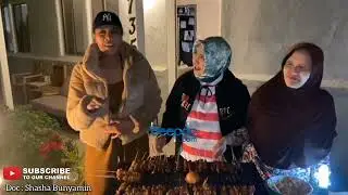Bersama Yati Oktavia dan Pangky Suwito Menikmati Sate Asli Indonesia Di Los Angeles