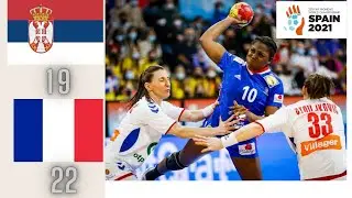 Serbia vs France Highlights Women's World Championship Spain 2021