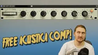 Free Plugin Friday | Acustica Acqua Tan Compressor