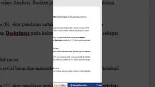 Cara Membuat Landscape  Satu Halaman di Word