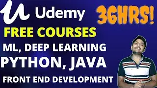 FREE Udemy Courses with Certificate | Python, Deep Learning, ML, Web Development