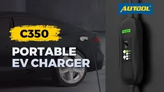 #autool C350 Portable EV Charger compatible with nearly all EVs on the road today#automobile #diy