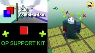 Roblox - Cube Combination: How To Make An OP Support Kit