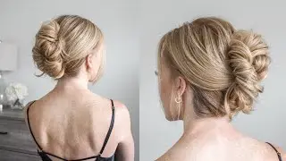 How To: Updo Hairstyle | Medium - Long Wedding Hairstyles