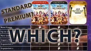 WHICH EDITION SHOULD YOU BUY? Age of Mythology STANDARD and PREMIUM EDITION COMPARISON GUIDE