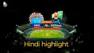 India Vs Australia - 2nd T20I Highlights 26th November 