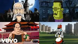 Dracula - I Scream for Ice Cream [Official Music Video] ft. Frankenstein, John Xina, Skull Kid
