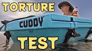 TORTURE TEST: CUDDY FLOATING COOLER WITH WHEELS. IS IT WORTH IT?
