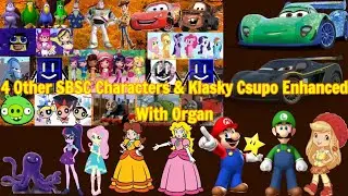 4 Other SBSC Characters & Klasky Csupo Enhanced With Organ