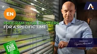 Program Aluprof shutters for a specific time