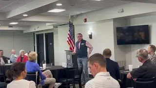 Watch Now: North Dakota Gov. Doug Burgum speaks to the Northside Conservative Breakfast Club