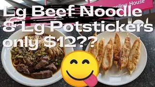 2021 Eats Log: Vancouver Cheap Eats Extreme Value - Dinesty Dumpling Super Wednesday Food Review