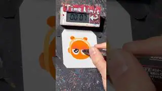【ASMR】Drawing Oren(AnimeStyle) in 40 Sec