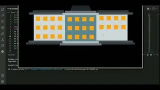 build a house using turtle with python