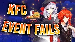 GENSHIN KFC EVENT FAILS?! | Genshin Impact KFC Event