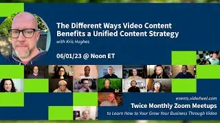 LIVESTREAM: The Different Ways Video Content Benefits a Unified Content Strategy