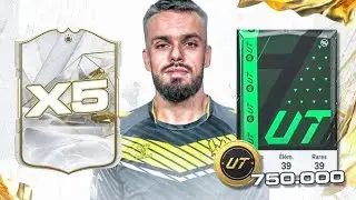 J’OUVRE 5 SBCs ICÔNES ET LE PLUS GROS PACK DU JEU À 750 000 CRÉDITS 😳