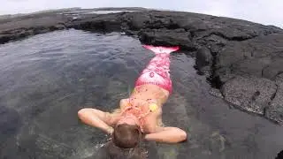 Mermaid Gabrielle In Tide-pools | WELCOME TO FEB 2020!