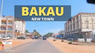 Walk around Bakau New Town The Gambia