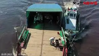 Банкет чиновников из котласской администрации на барже
