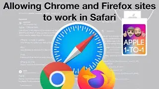 Allowing Chrome and Firefox sites to work in Safari