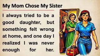 Learn English With Story 🔥 Mom Loves My Sister More | Level 3 Listening Practice