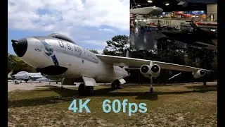 Touring the Air Force Armament Museum, FL, 4K 60fps