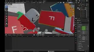 Barrage kick blender animation