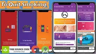 How to make Quit Smoking App with earning system | Source Code