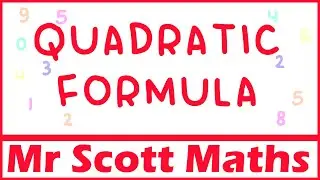 Using the Quadratic Formula to Solve Quadratic Equations | GCSE Maths