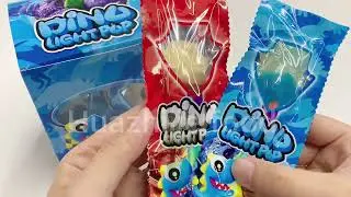 Dinosaur shape light lollipop candy