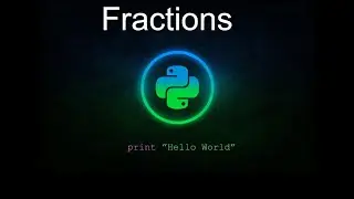 How to declare fractions in python