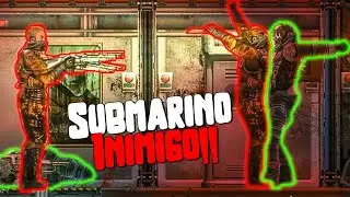 Invadimos um SUBMARINO INIMIGO e deu TUDO ERRADO! - Barotrauma com Amigos Parte 2