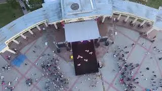 муз. фестиваль / аэросъёмка / 3 июля 2022 / Петропавловск