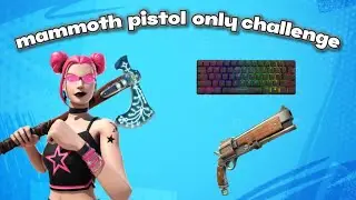 Mammoth Pistol Only Challenge in Fortnite RANKED!