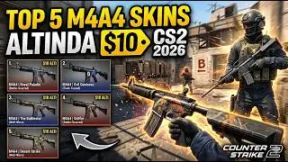 Top 5 M4A4 Skins Under $10 CS2 (2026)