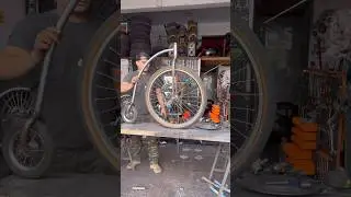 Gambiarra do dia (Penny-Farthing / velocípede) O início de tudo🤙😜 #parte2