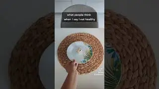 What people think eating healthy looks like 😂 #diet #dietfood #nutrition #dietculture