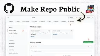 How to change private repository to public in GitHub