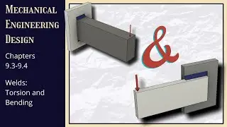 Shigley 9.3-9.4 | Welds in Torsion and Bending