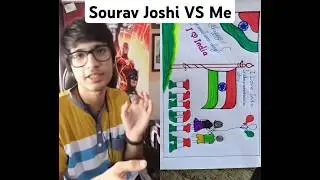 Saurav Joshi art @SouravjoshiArts #shorts #viralvideo #trending #art
