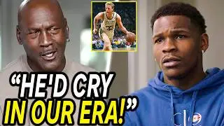 Michael Jordan DESTROYS Anthony Edwards For Calling Larry Bird 
